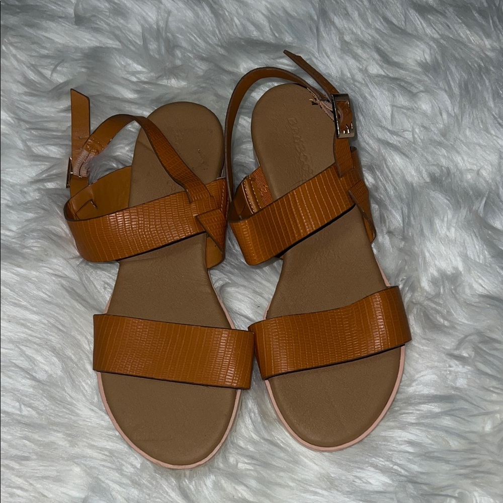 Brown Strappy Sandals